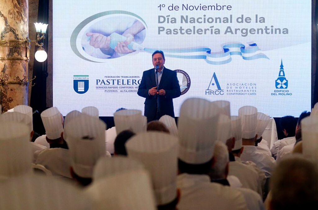 El Día de la Pastelería Artesanal Argentina se celebró por primera vez en el Edificio del Molino