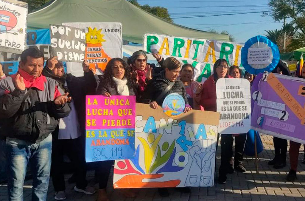 Docentes jujeños y otra paritaria fallida: Estiman que por las dilaciones ya sufren una pérdida de poder adquisitivo del 25%