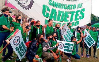 Cadetes locales acompañan la medida del Gobierno que apunta a mejorar sus condiciones laborales