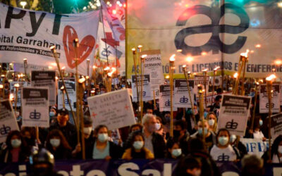 #21N La enfermería prepara una nueva Marcha de Antorchas en su día y despide a Larreta como «el personaje que más nos discriminó»