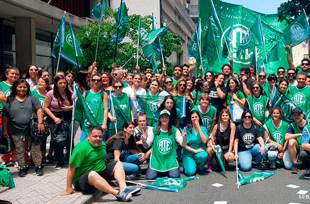 Trabajadores de PAMI movilizaron en su segundo día de paro en reclamo del pase a planta permanente