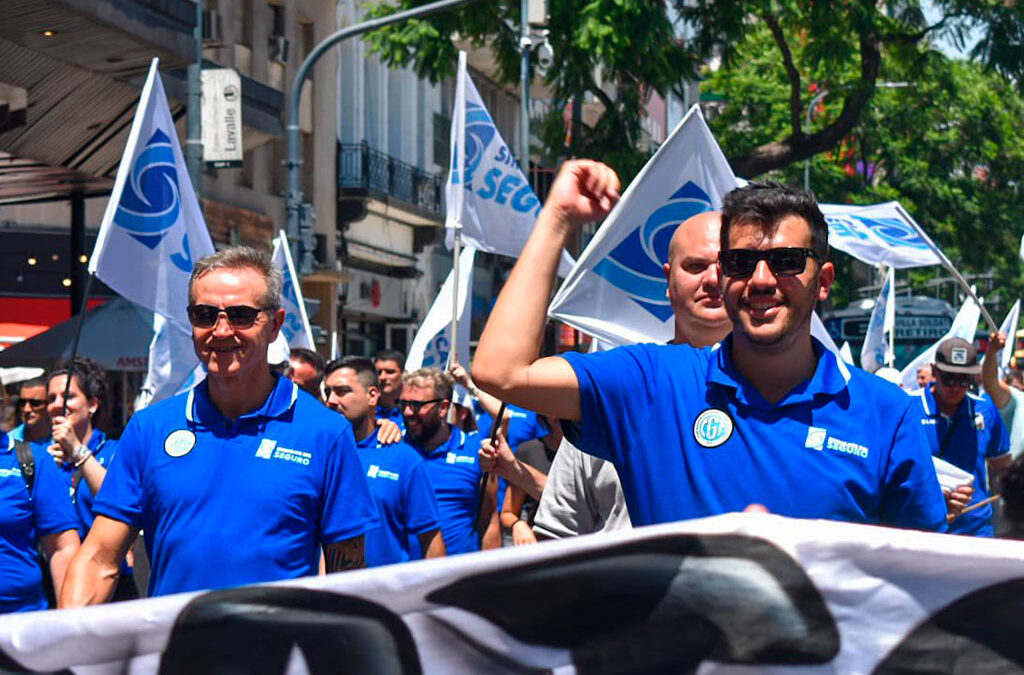 El Sindicato del Seguro activó protestas por el cumplimiento de la paritaria