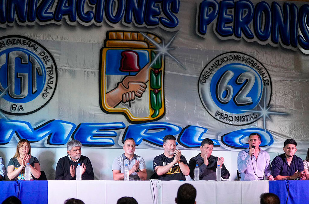 En un multitudinario acto se normalizó las 62 Organizaciones Peronistas de Merlo