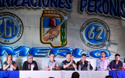 En un multitudinario acto se normalizó las 62 Organizaciones Peronistas de Merlo