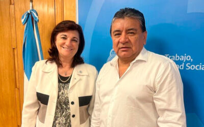 Voytenco celebró la obligatoriedad de la bancarización del trabajo rural y se reunió con Kelly Olmos