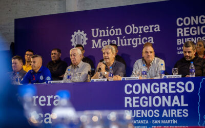 La UOM pactó un 8,3% con las siderúrgicas, en base a lo que marcó la inflación de octubre, y pidió un 10% para noviembre