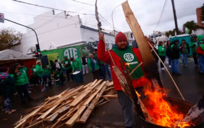 Paro y movilización de ATE en organismos nacionales de Río Negro con una advertencia