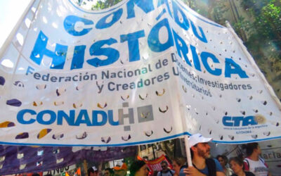 A días de la asunción de Milei, docentes universitarios reclamaron la apertura de paritarias