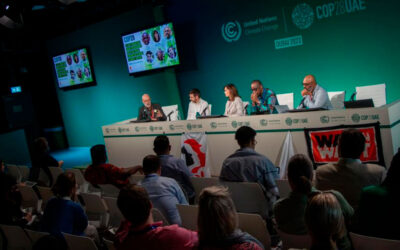 Representantes de trabajadores proponen alternativas para enfrentar la crisis climática