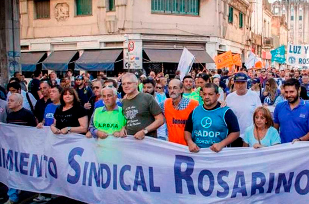 El Movimiento Sindical de Rosario se reunirá para definir postura sobre las políticas económicas de Milei