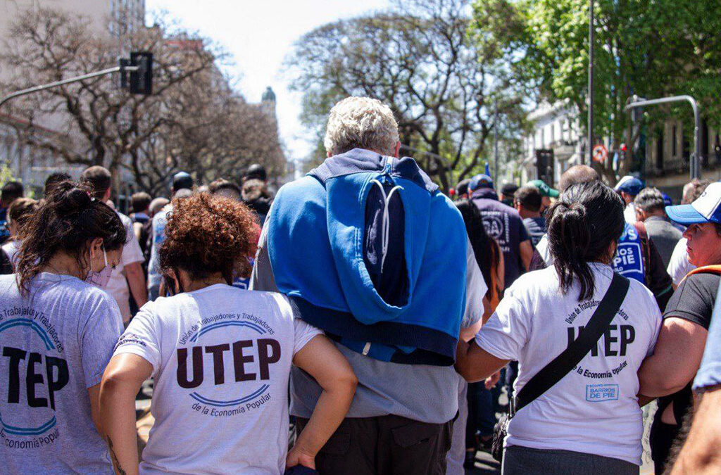 Desde la UTEP que “la gente va a protestar” sin depender de los movimientos sociales