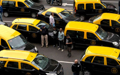 Peones de Taxis, en estado de alerta y movilización: «Los derechos y la dignidad no se arrasan por decreto»