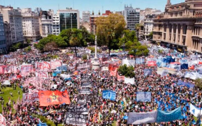 EL DURO COMUNICADO DE LA MARCHA DE LA CGT: JAVIER MILEI BUSCA «DISCIPLINAR A LOS TRABAJADORES Y SÓLO PRIVILEGIAR INTERESES EMPRESARIALES»