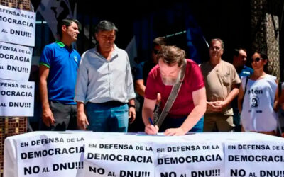 DNU de Milei: el frente gremial de Neuquén presentó un amparo colectivo contra el gobierno nacional