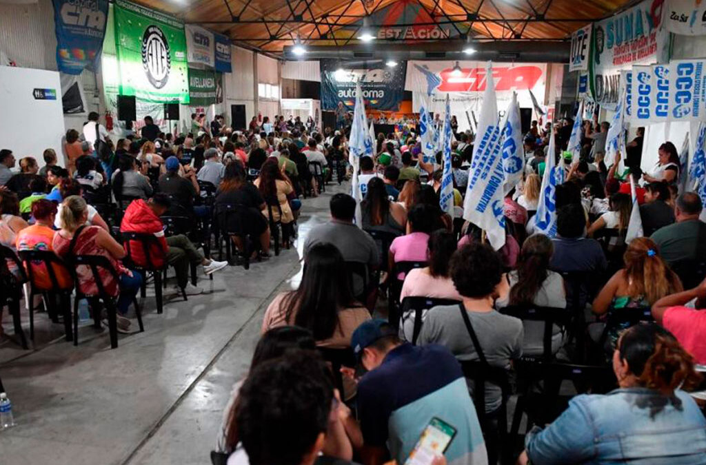 Las dos CTA y la UTEP ratificaron la movilización y el paro del 24 de enero