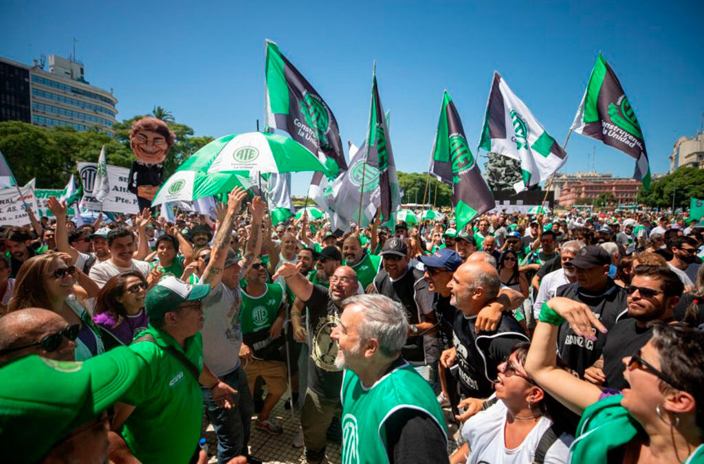 ATE se movilizó en todo el país contra el ajuste y los despidos