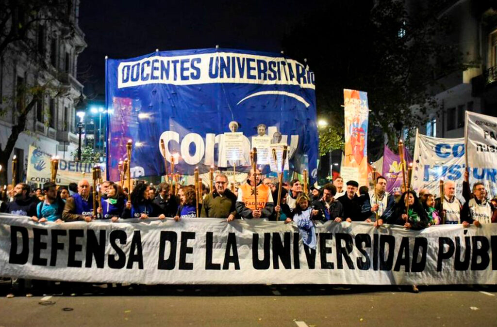 CONADU advierte sobre la reforma educativa de Milei: «una amenaza para la universidad pública»