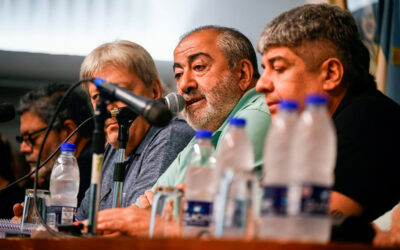«Acá nadie aprieta a nadie» para hacer la huelga y la marcha aseguró Daer y confirmó que el 24 habrá transporte hasta las 19 para que la gente puede ir a la movilización