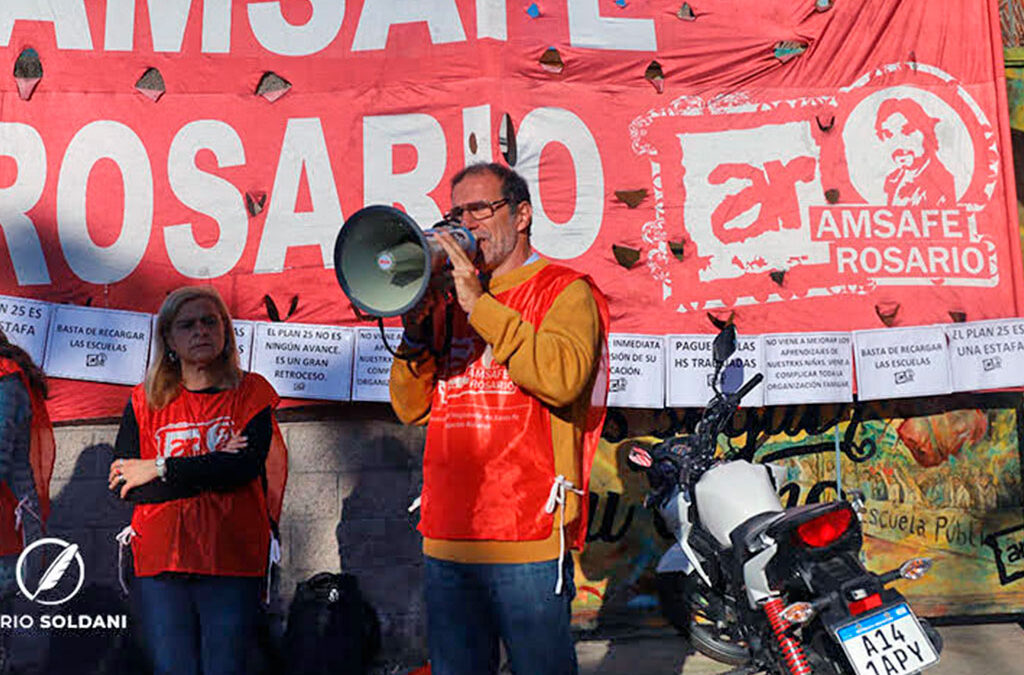 “Lejos” del acuerdo paritario: desde Amsafe Rosario dicen que el Gobierno “complica la discusión”
