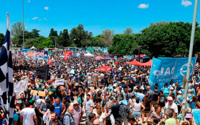 Los sindicatos, actores centrales de la masiva movilización en Rosario