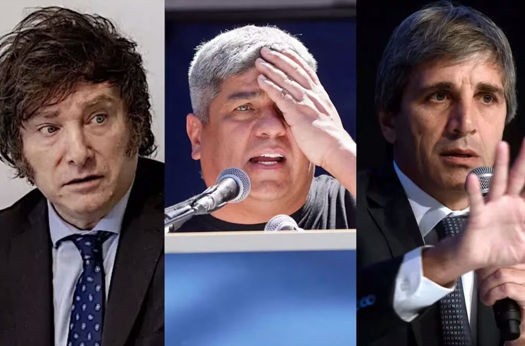 Milei cruzó a Pablo Moyano por pedir “tirar al Riachuelo” a Caputo y el ministro espera que actúe la Justicia