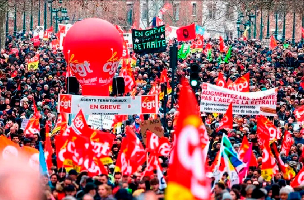En el exterior: sindicatos, partidos políticos y organizaciones sociales apoyan el paro general