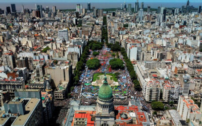 En la CGT sostienen que se movilizaron para protestar más de 1.5 millones de personas en todo el país y hay satisfacción por el inicio del plan de lucha