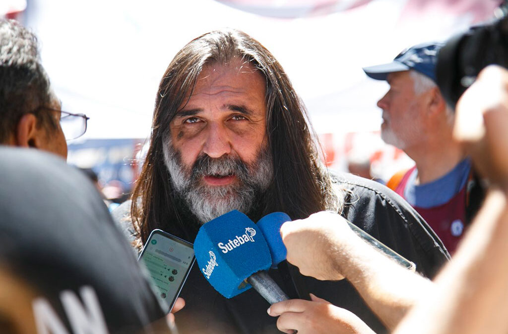 Baradel aseguró que el impacto del paro fue «muy importante» y llamó a sostener la unidad multisectorial