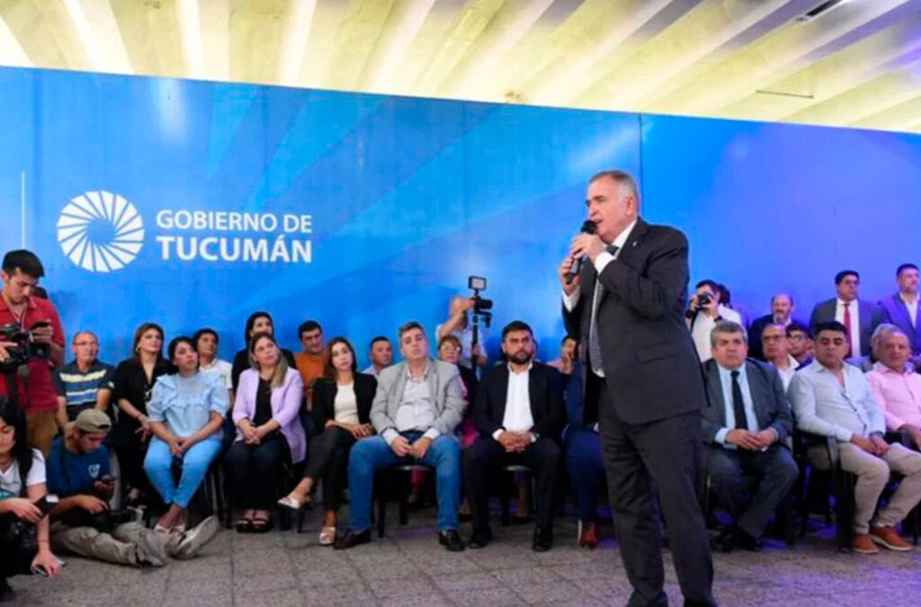 La dirigencia de la CGT cruzó al gobernador tucumano por acompañar el dictamen de comisiones de la Ley Ómnibus