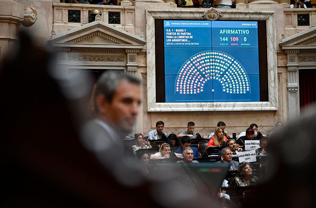 Ley ómnibus: Cómo votaron los diputados de extracción sindical
