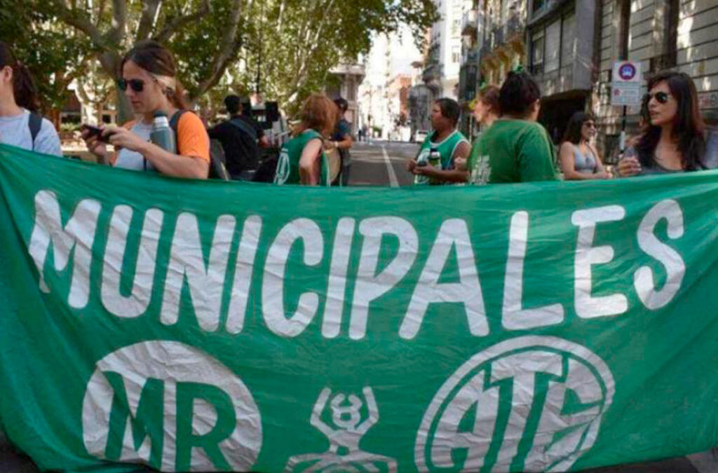 Trabajadores Municipales nucleados en ATE Rosario destacan «alto acatamiento» al paro