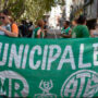 Trabajadores Municipales nucleados en ATE Rosario destacan «alto acatamiento» al paro