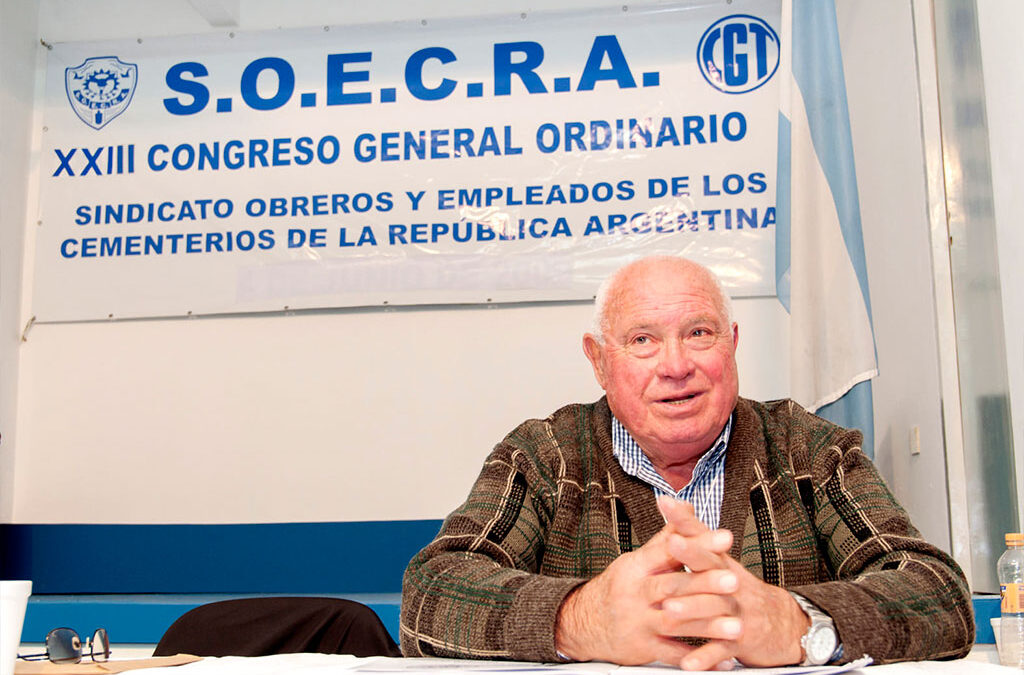 Murió Domingo Petracca, histórico dirigente del sindicato de cementerios