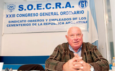 Murió Domingo Petracca, histórico dirigente del sindicato de cementerios