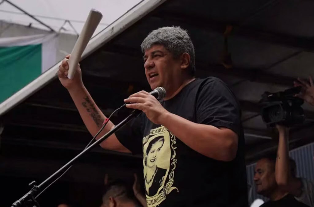 Pablo Moyano volvió a apuntar contra el Gobierno y advirtió que el DNU de Milei “se va a caer”