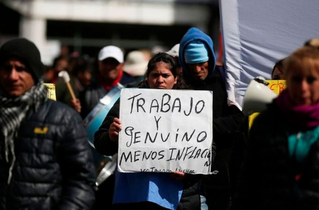 La desocupación fue del 5,4% y el ingreso individual medio fue $184.455