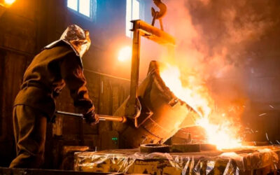 La producción industrial cayó 4,8% entre diciembre y enero