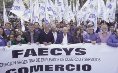 La Federación de Empleados de Comercio acordó un incremento salarial de 17,6%
