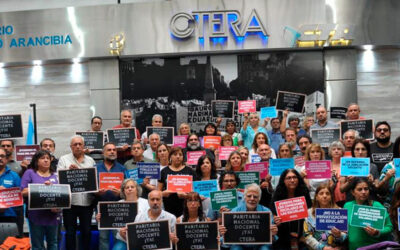 La Confederación de Trabajadores de la Educación lanzó un paro nacional para el proximo lunes