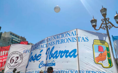 Las 62 Organizaciones pidieron ser parte orgánica de la renovación PJ: «El movimiento obrero organizado no debe, únicamente, limitarse a resistir los embates de los grupos de poder»