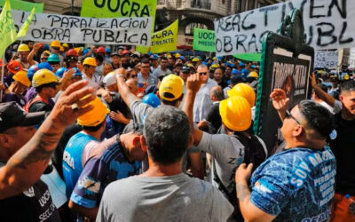 La UOCRA ya cuenta 150 mil puestos de trabajo perdidos por el freno de Milei a la obra pública