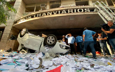 Elevan a juicio a Bustinduy y a los otros 43 imputados por la violenta toma de la sede central de la UTA de fines de 2019