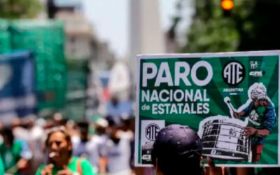 ATE hace su segundo paro en todo el país y pide que Milei les cobre más impuestos a los millonarios