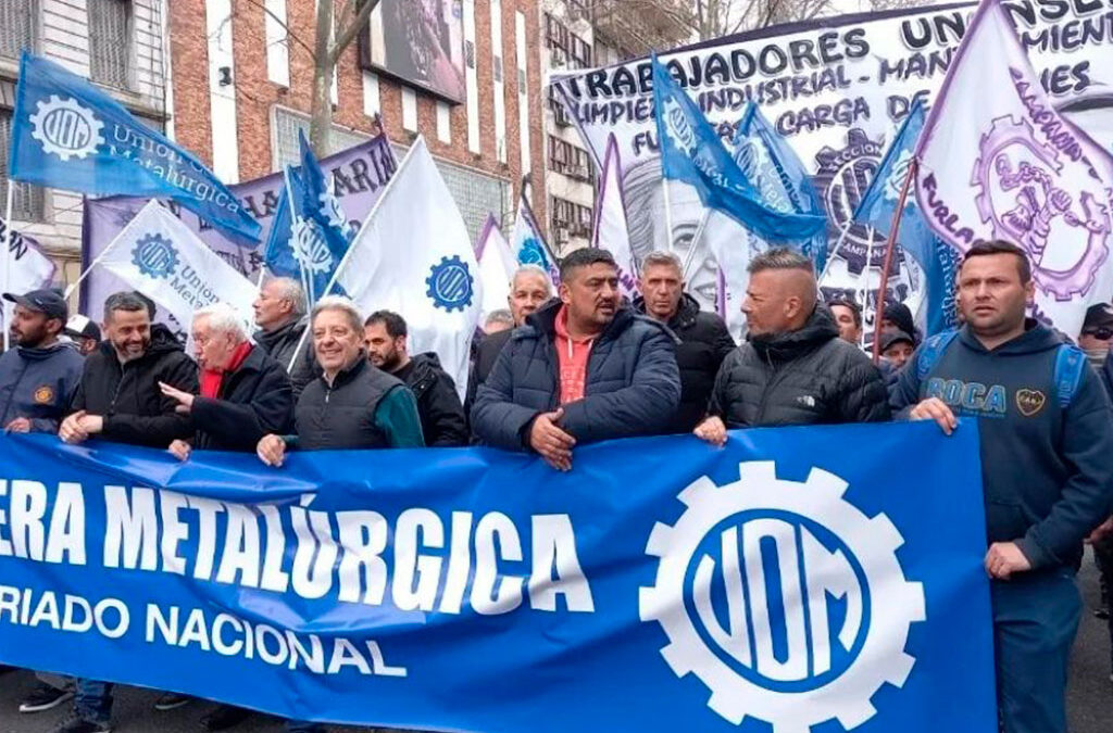 La UOM advierte que sin industria no habrá empleo y el país será una colonia