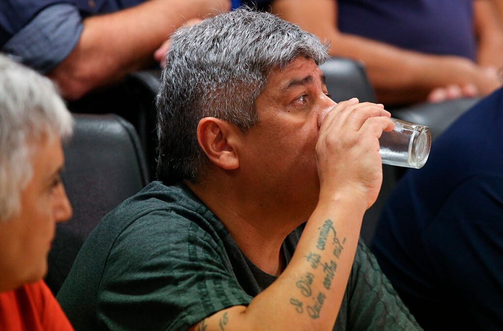 Pablo Moyano aseguró que el número de inflación «es un dibujo» y recibió a Julio Cordero: «No es un gorila, es una manada de gorilas»