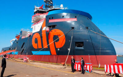 Tras las denuncias gremiales, la Aduana demoró al buque remolcador de bandera europea Alp Striker