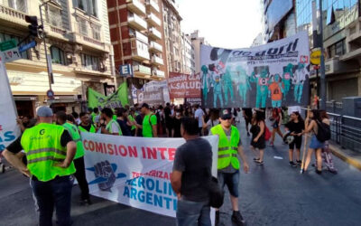 Trabajadores tercerizados de Aerolíneas reclamaron por despidos y contra el vaciamiento con cortes de accesos al Aeroparque