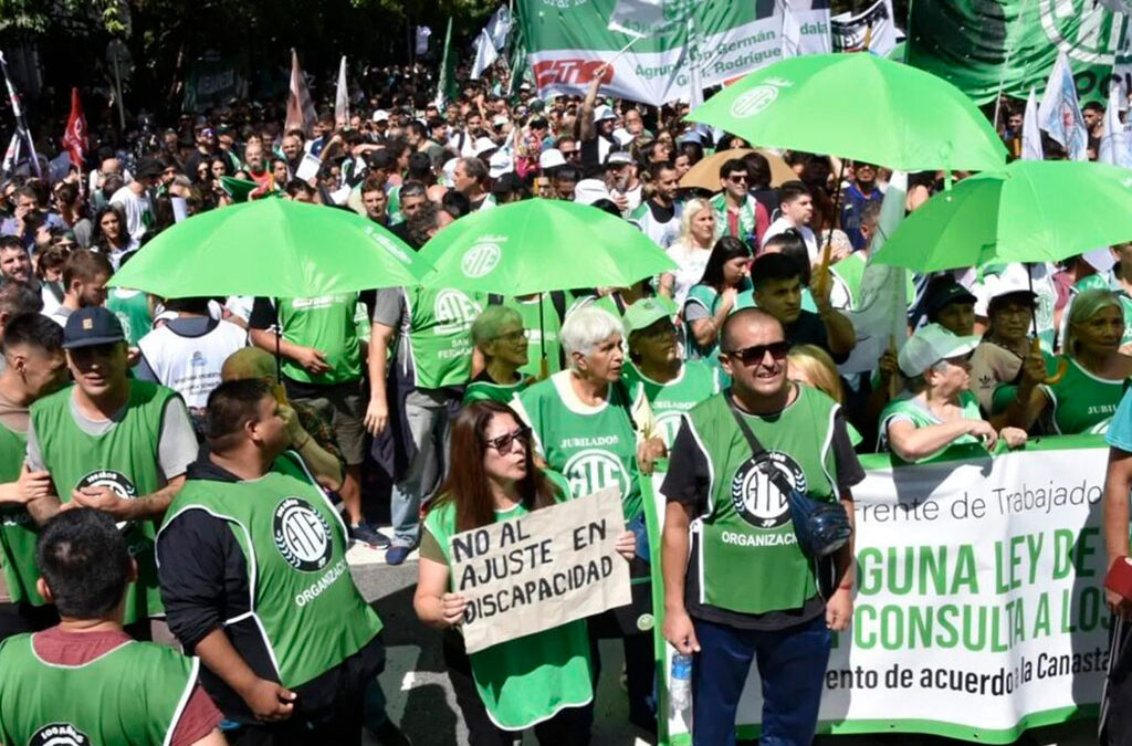 ATE se moviliza contra los despidos en la Secretaría de Derechos Humanos