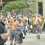 Paro municipal en Godoy Cruz: hubo disturbios por la pelea salarial y buscan asegurar la recolección de basura