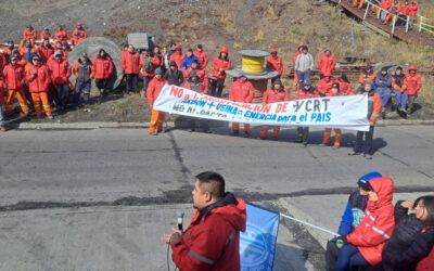 Gobernadores y gremios, en contra de la privatización y en alerta por despidos en Río Turbio